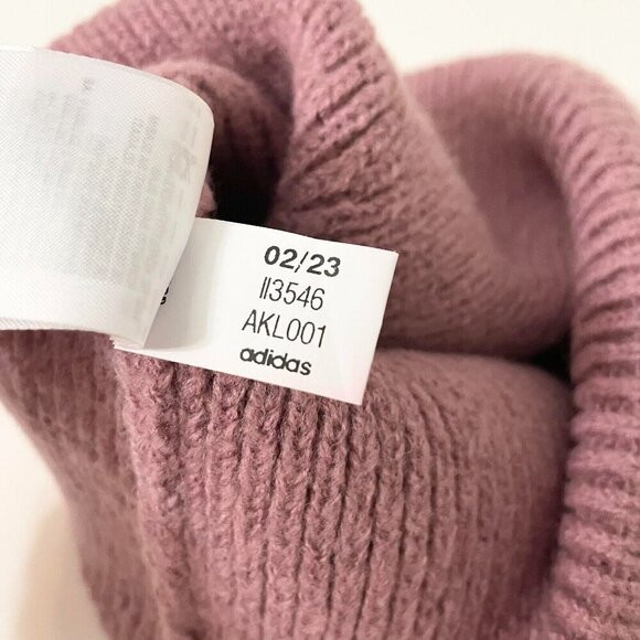 Adidas Womens Wide Cuff Fold Beanie Hat - Picture 10 of 16